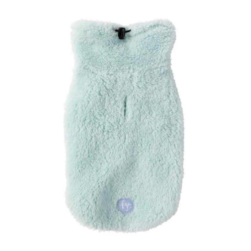 FUZZYARD TURTLE TEDDY SWEATER : ARCTIC ICE