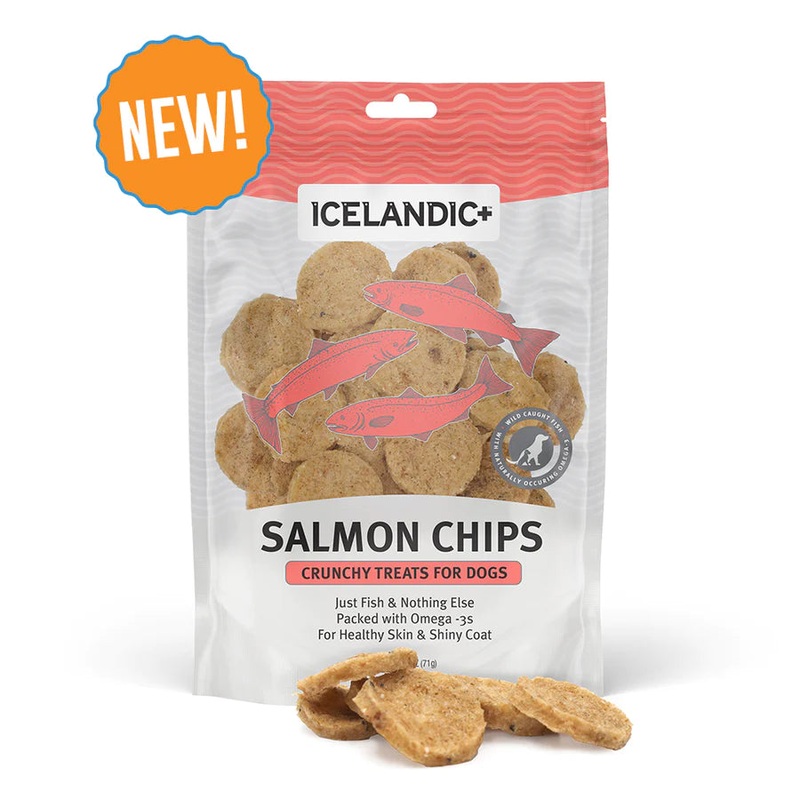 ICELANDIC SALMON CHIPS DOG TREATS