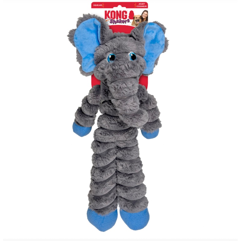 KONG SHAKERS DOG TOY - CRUMPLES ELEPHANT