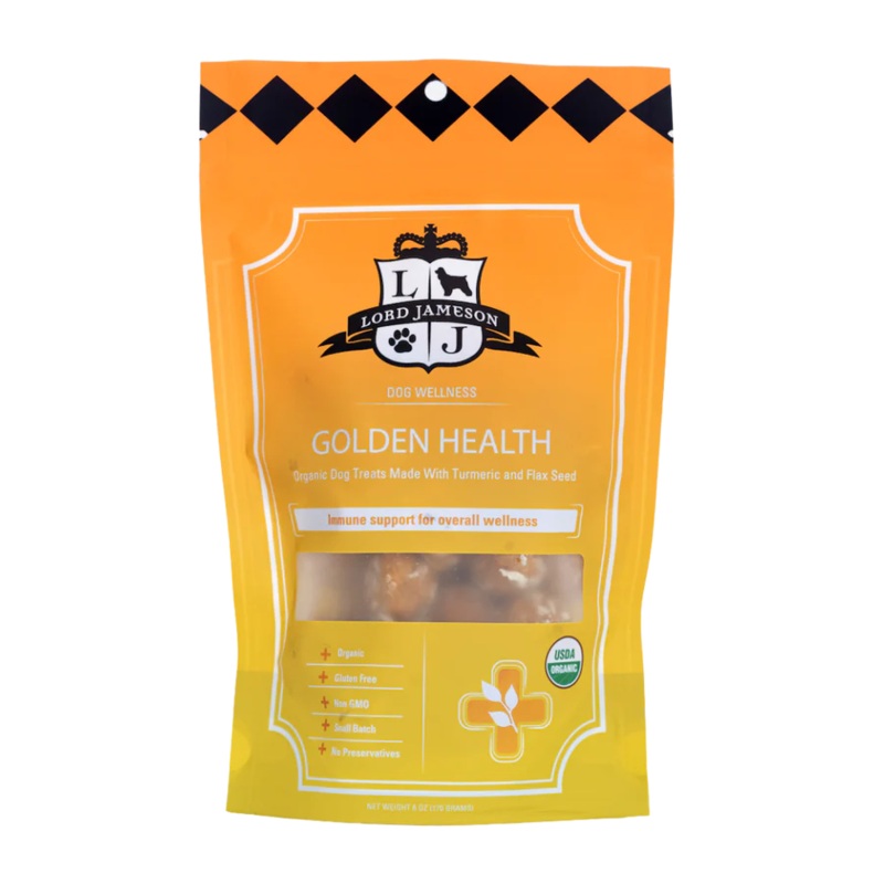 LORD JAMESON: GOLDEN HEALTH ORGANIC TREAT