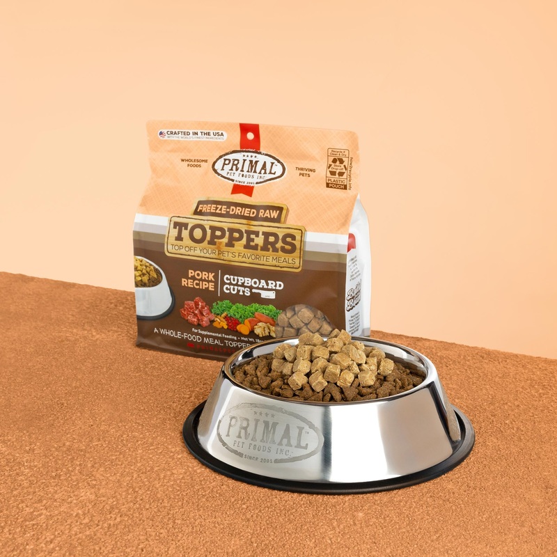 PRIMAL FREEZE - DRIED RAW TOPPERS : PORK