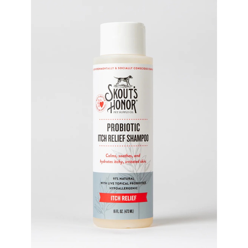SKOUTS HONOR PROBIOTIC ITCH RELIEF SHAMPOO