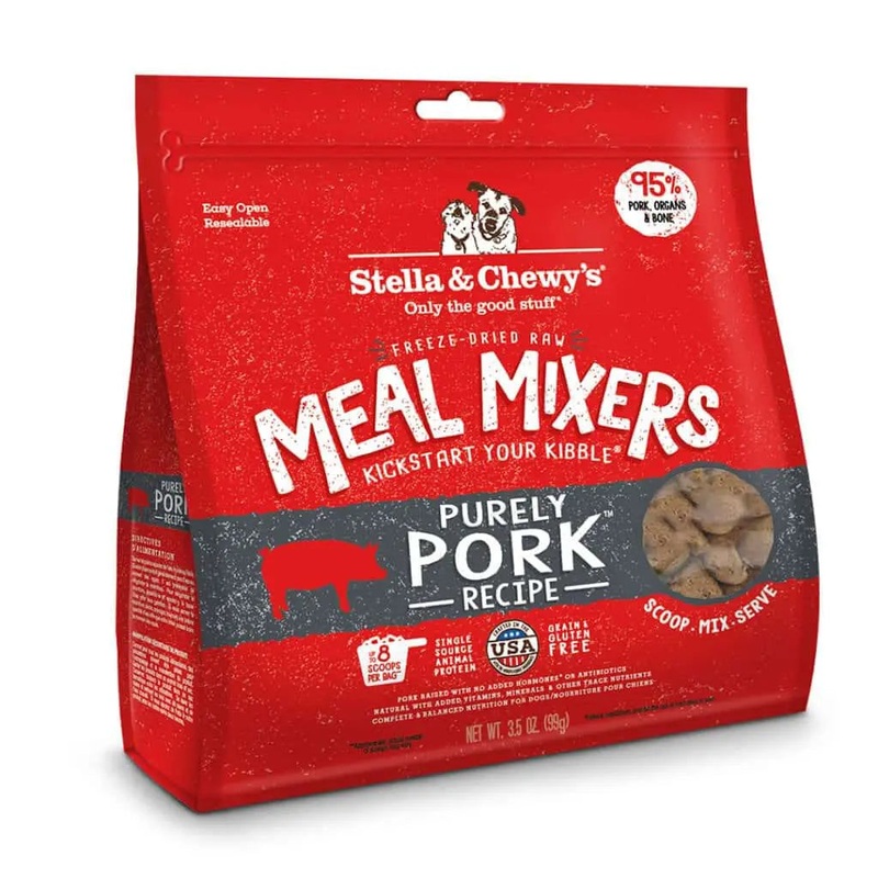 STELLA & CHEWY'S PURELY PORK MEAL MIXERS FOR DOGS