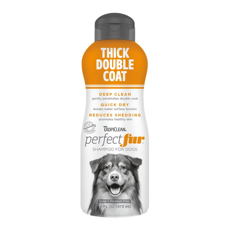 TROPICLEAN THICK DOUBLE COAT PREFECT FUR SHAMPOO
