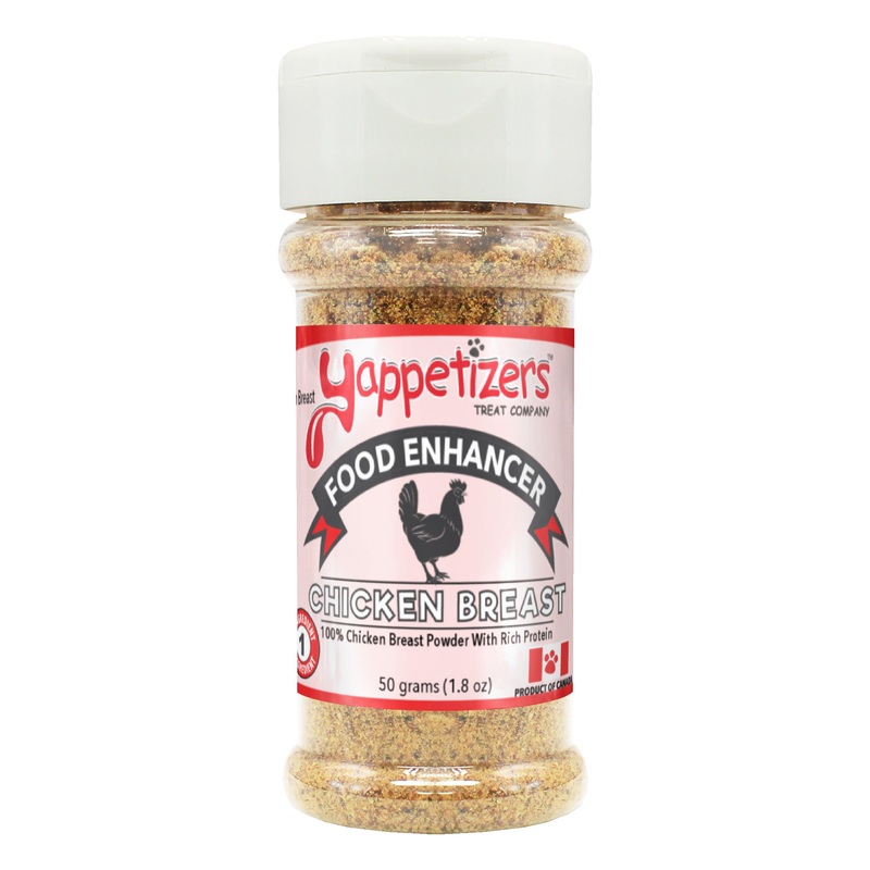 YAPPETIZER DOG TOPPER CHICKEN BREAST