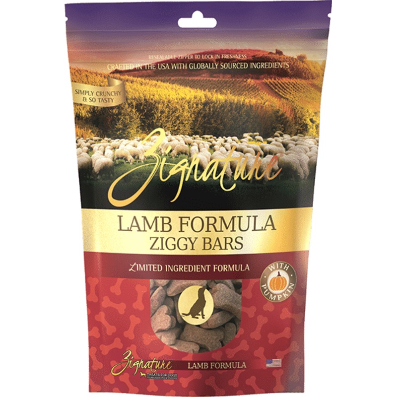 ZIGNATURE LAMB FORMULA BISCUIT TREATS FOR DOGS