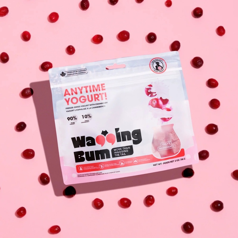 ANYTIME YOGURT! Freeze-dried Yogurt with Cranberry