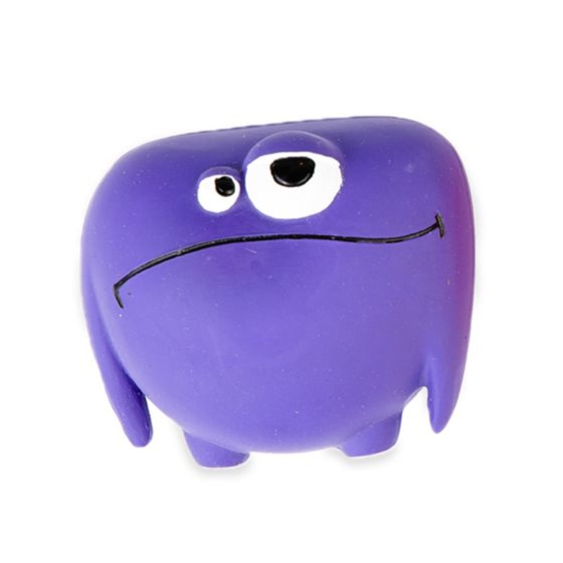 BUD'Z LATEX OCTOPES SQUEAKER PURPLE  3.5 DOG TOYS 1 PC