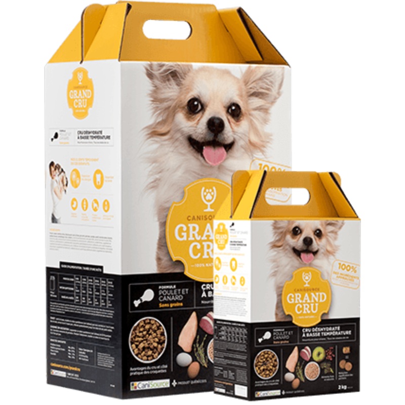 CANISOURCE RAW DEHYDRATED DOG FOOD : CHICKEN & DUCK (GRAIN FREE)