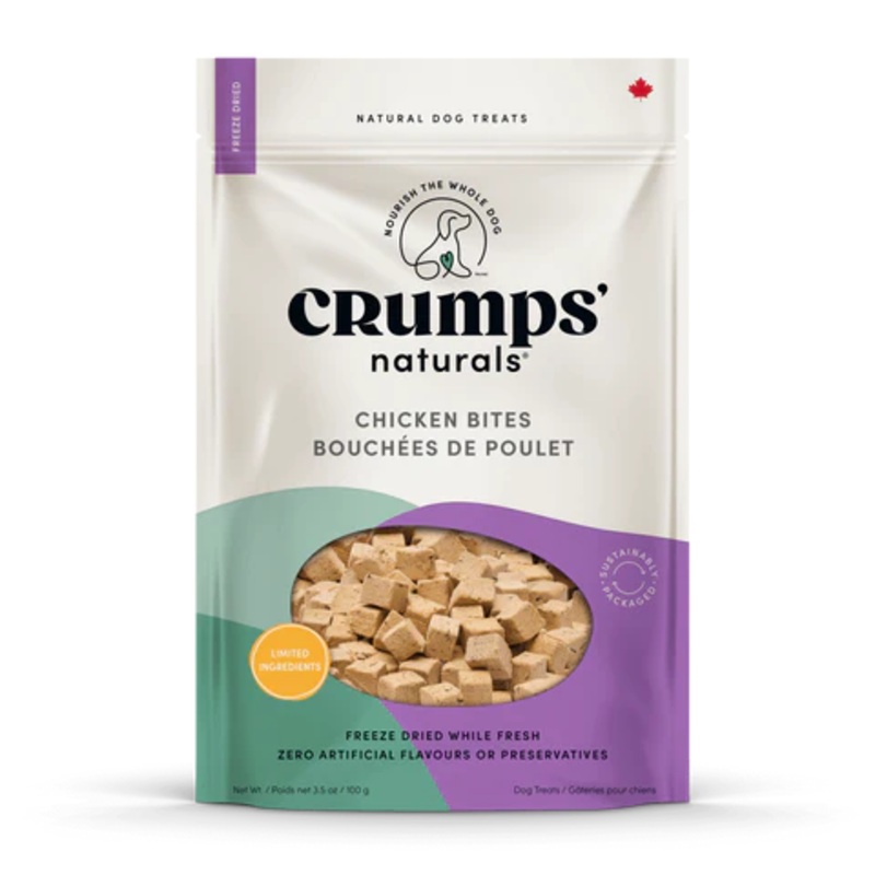 CRUMPS NATURALS CHICKEN BITES BITES DOG TREATS