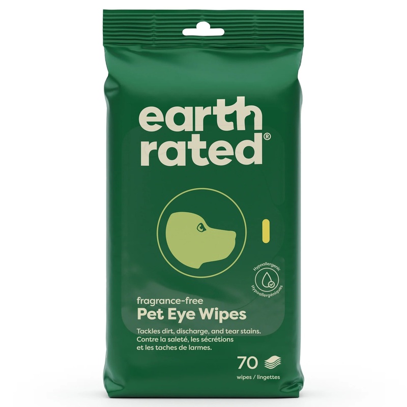 EARTHRATED GROOMING WIPES - EYE WIPES