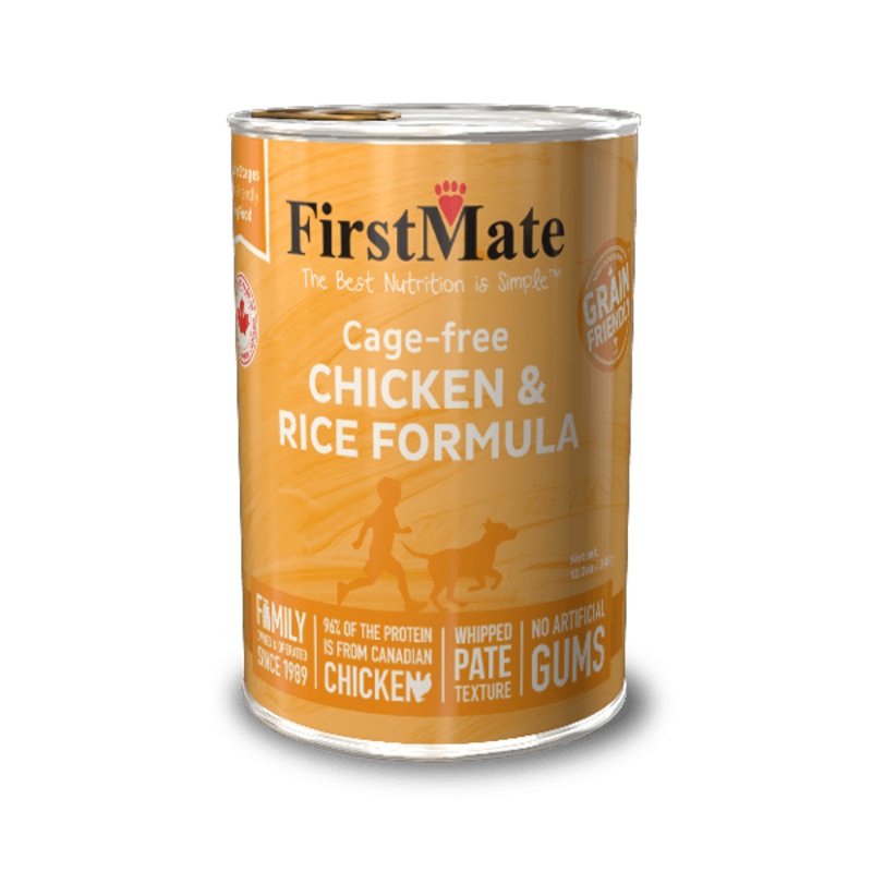 FIRSTMATE CHICKEN & RICE FORMULA DOG CAN