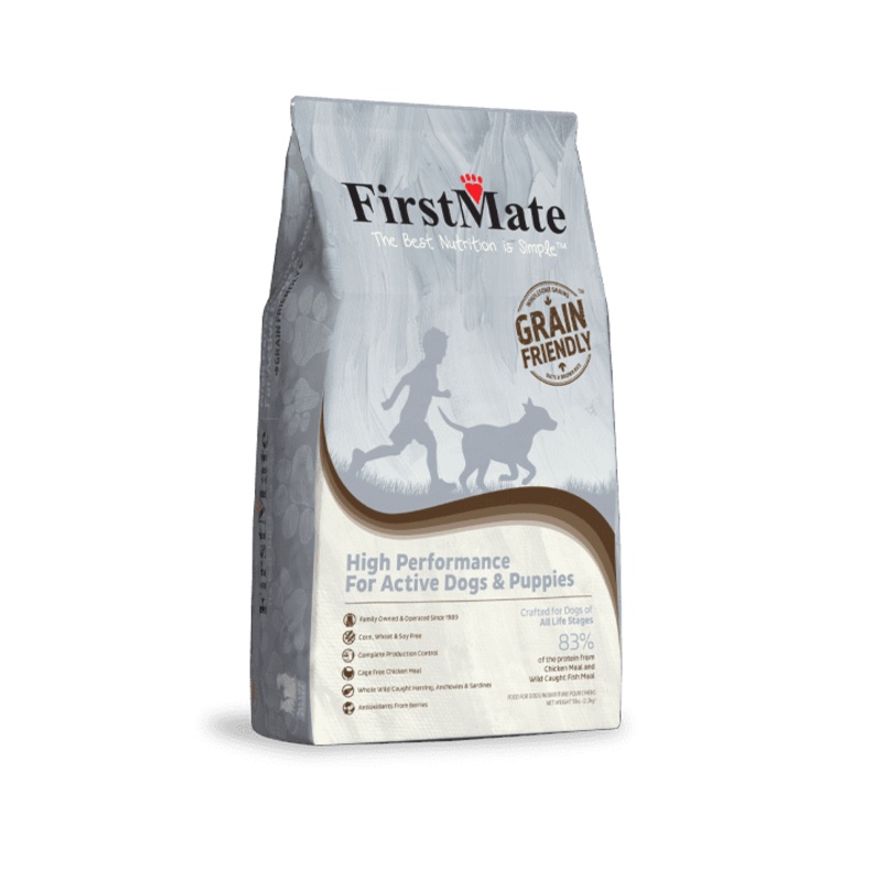 FIRSTMATE GRAIN FRIENDLY HIGH PERFORMANCE & PUPPY DRY DOG FOOD