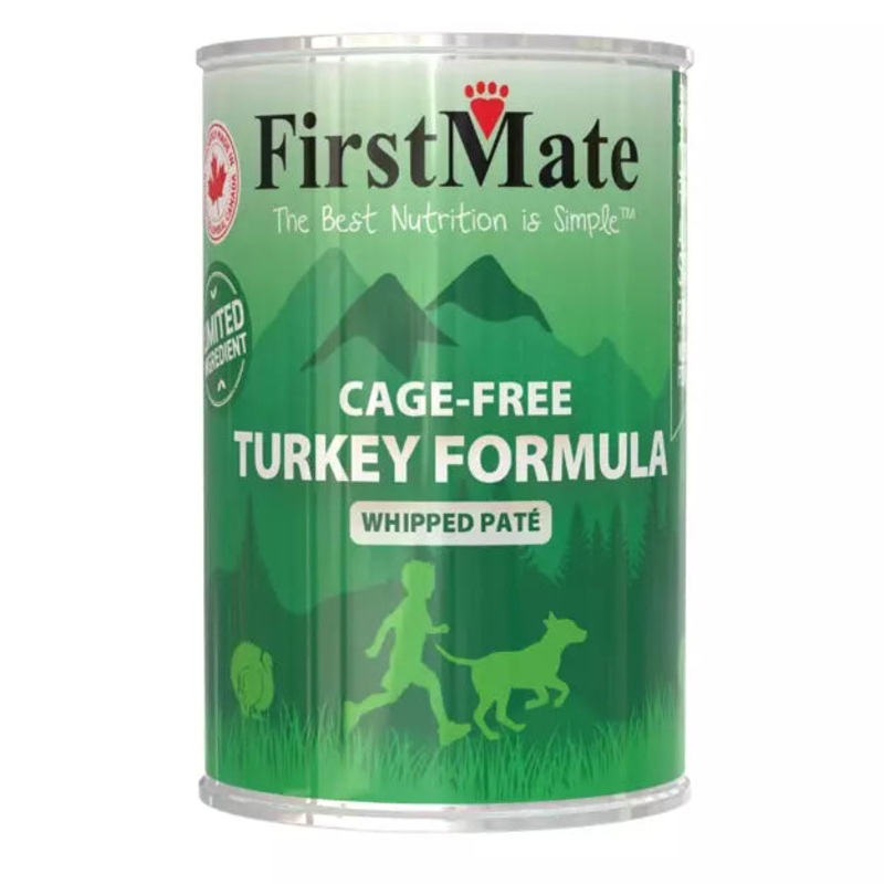 FIRSTMATE LIMITED INGREDIENT CAGE FREE TURKEY WHIPPED PATE DOG CAN