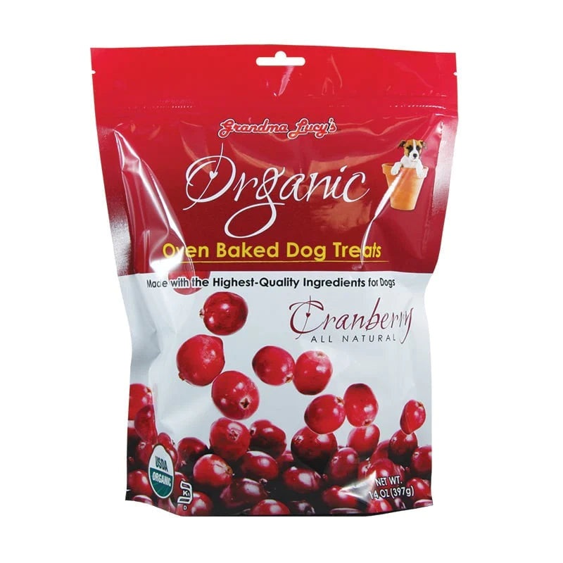 GRANDMA LUCY'S ORGANIC CRANBERRY BAKED TREATS
