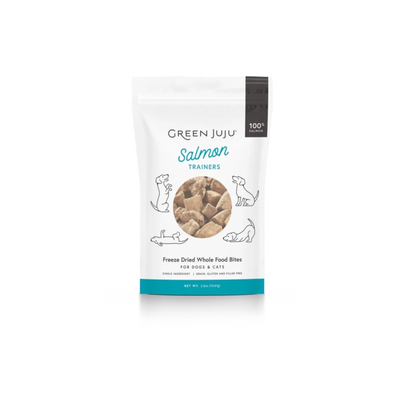 GREEN JUJU DOG/CAT FREEZE DRIED TRAINERS - SALMON