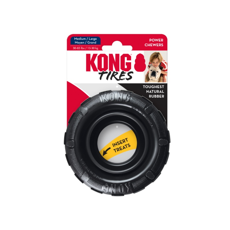 KONG EXTREME  TIRES DOG TOY : MD/LG