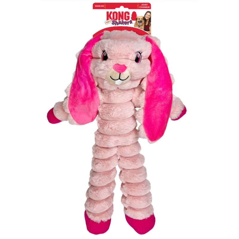 KONG SHAKERS DOG TOY - CRUMPLES BUNNY