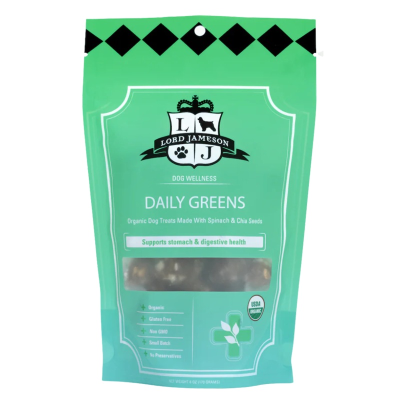 LORD JAMESON: DAILY GREEN ORGANIC TREAT