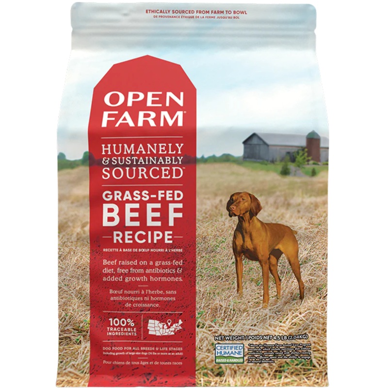 OPEN FARM GRASS-FED BEEF DRY DOG FOOD