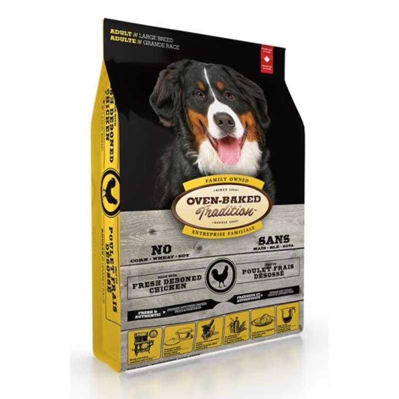 OVEN-BAKED TRADITION DOG FOOD FOR LARGE BREED ADULT DOGS  CHICKEN