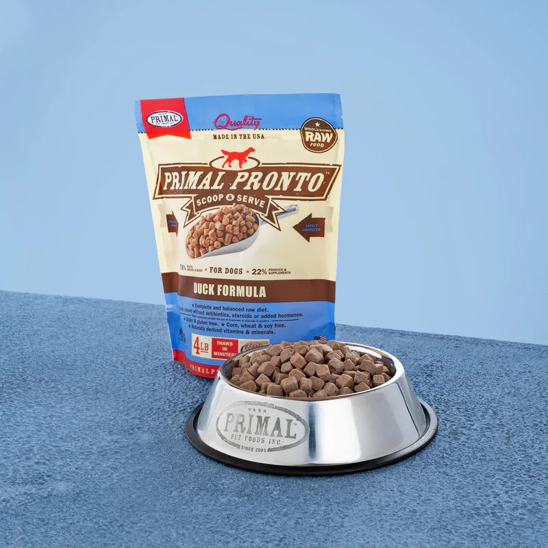 PRIMAL CANINE RAW FROZEN PRONTO - DUCK
