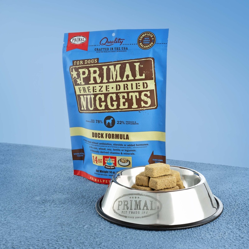 PRIMAL FREEZE-DRIED NUGGETS : DUCK
