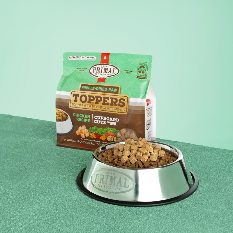 PRIMAL FREEZE - DRIED RAW TOPPERS : CHICKEN