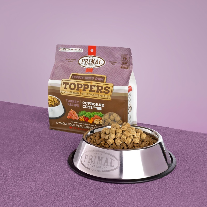 PRIMAL FREEZE - DRIED RAW TOPPERS : TURKEY
