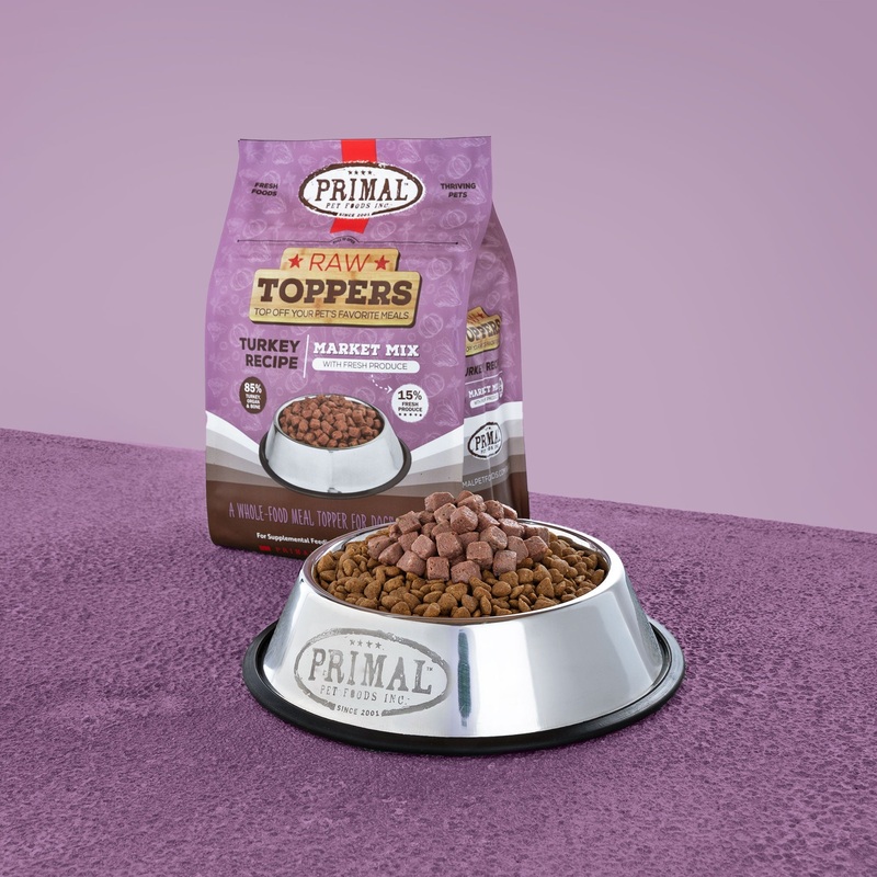PRIMAL FROZEN MARKET MIX TOPPER - TURKEY