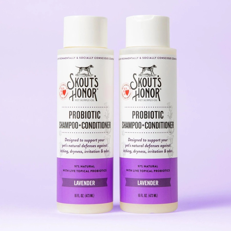 SKOUTS HONOR PROBIOTIC SHAMPOO + CONDITIONER - LAVENDER