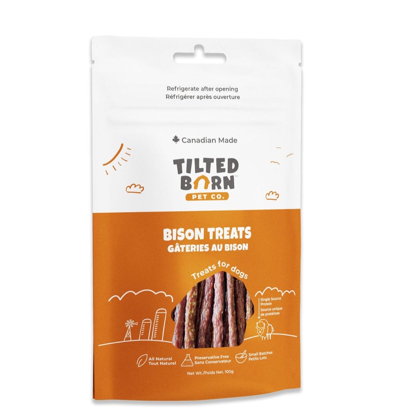 TILTED BARN STICKS - CANADIAN BISON DOG TREATS