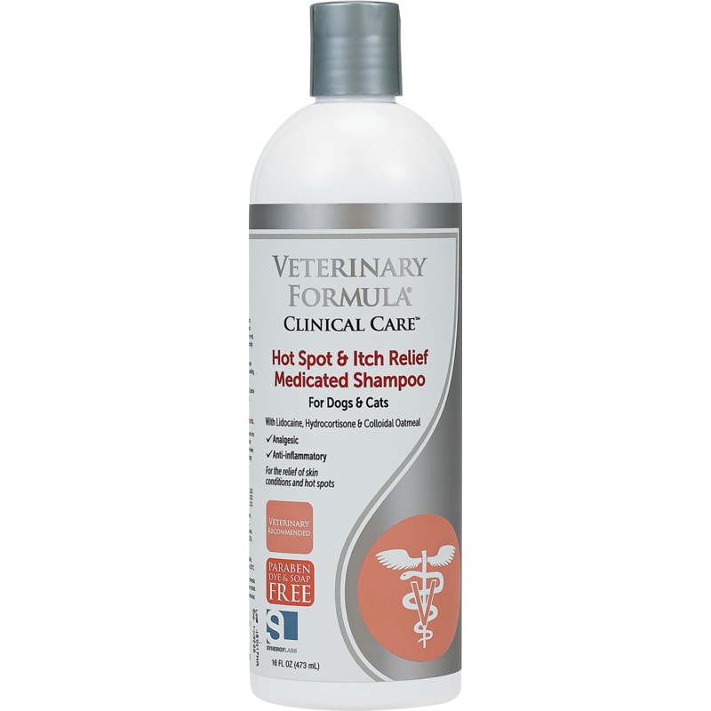 VETERINARY FORMULA HOT SPOT & ITCH RELIEF MEDICATED SHAMPOO