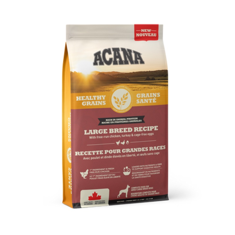 ACANA HEALTHY GRAINS LARGE BREED RECIPE DRY FOOD