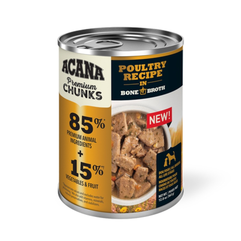ACANA PREMIUM CHUNKS POULTRY RECIPE IN BONE BROTH