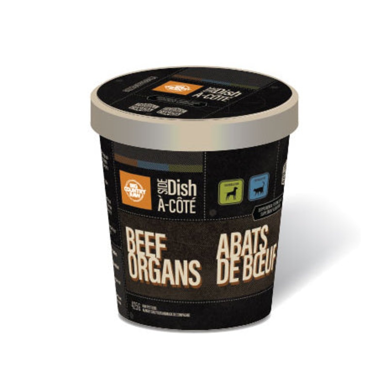 BIG COUNTRY RAW SIDE DISHES - BEEF ORGAN BLEND