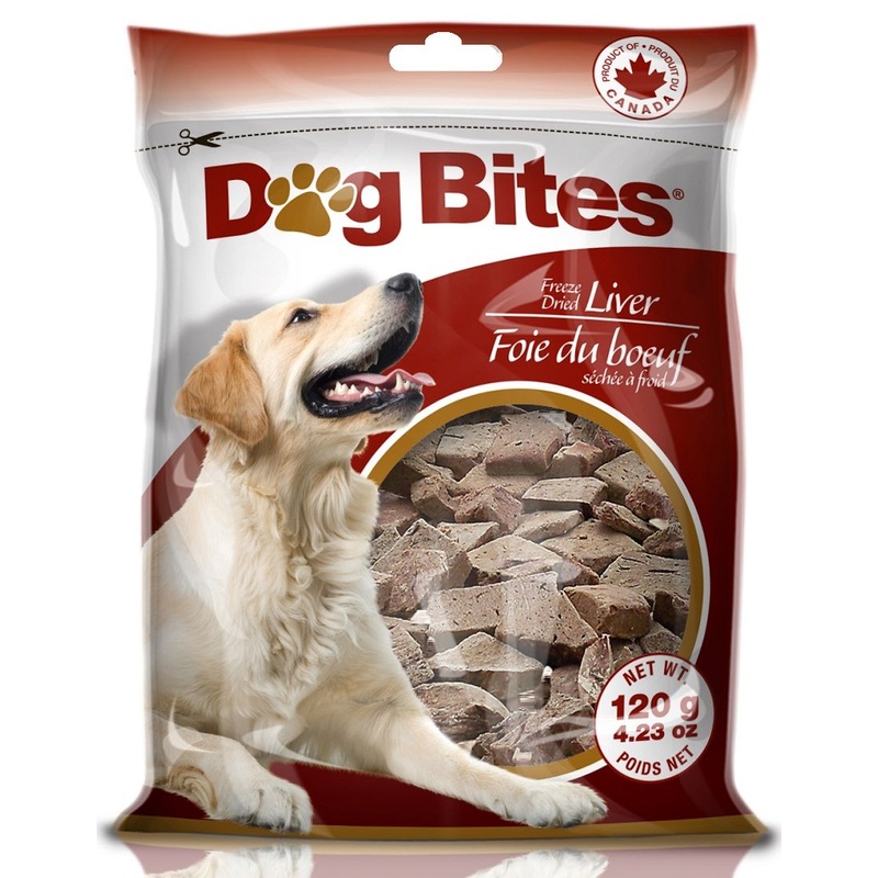 DOG BITES FREEZE-DRIED BEEF LIVER