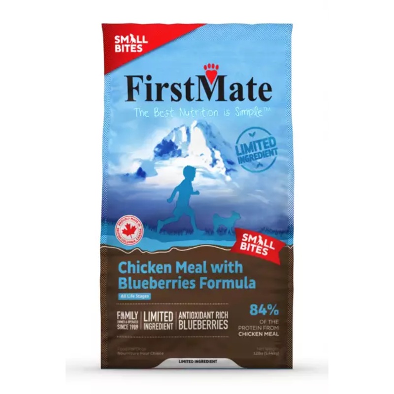 FIRSTMATE GRAIN FREE LIMITED INGREDITENT CHICKEN & BLUEBERRY SMALL BREED DRY DOG FOOD