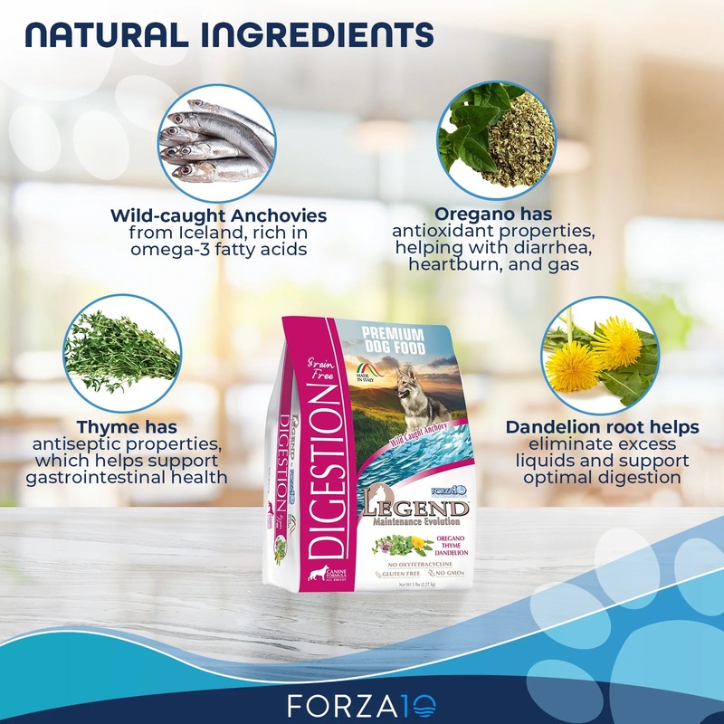 FORZA10 NUTRACEUTIC LEGEND : DIGESTION DRY DOG FOOD