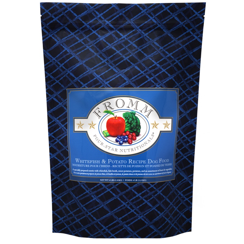 FROMM FOUR STAR WHITEFISH & POTATO RECIPE DOG FOOD