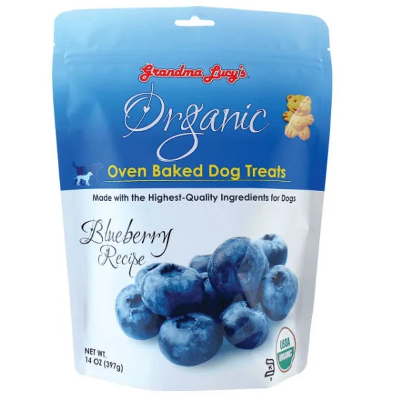 GRANDMA LUCY'S ORGANIC BLUEBERRY BAKED TREATS