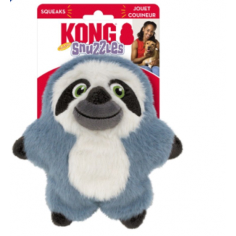 KONG SNUZZLES KIDDOS SLOTH DOG TOY