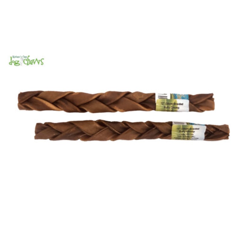 NATURE'S OWN BRAIDED BULLY CHOMP (ODOUR-FREE)