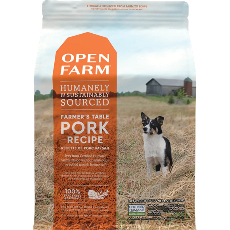OPEN FARM FARMER'S TABLE PORK DRY DOG