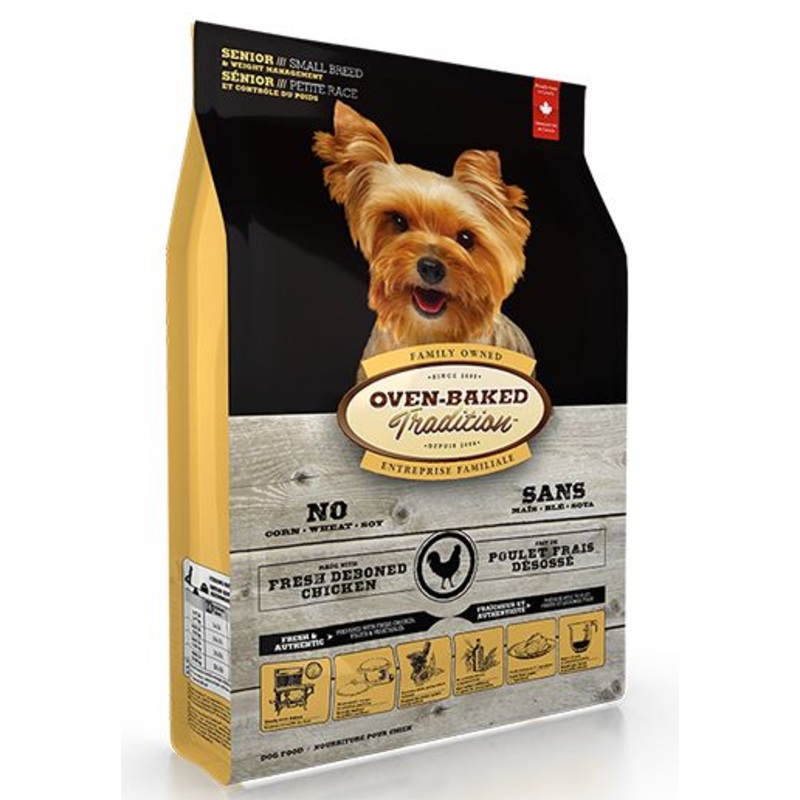 OVEN BAKED TRADITION SMALL BREED SENIOR  DOG  CHICKEN