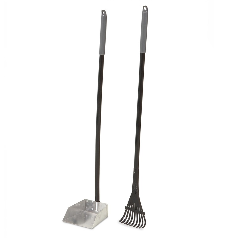 PETMATE Clean Response Aluminum Rake & Pan