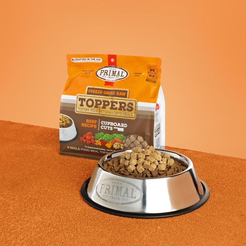 PRIMAL FREEZE - DRIED RAW TOPPERS : BEEF