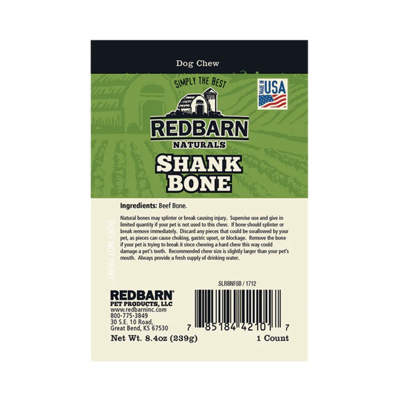 Red Barn Shank Bone  Dog