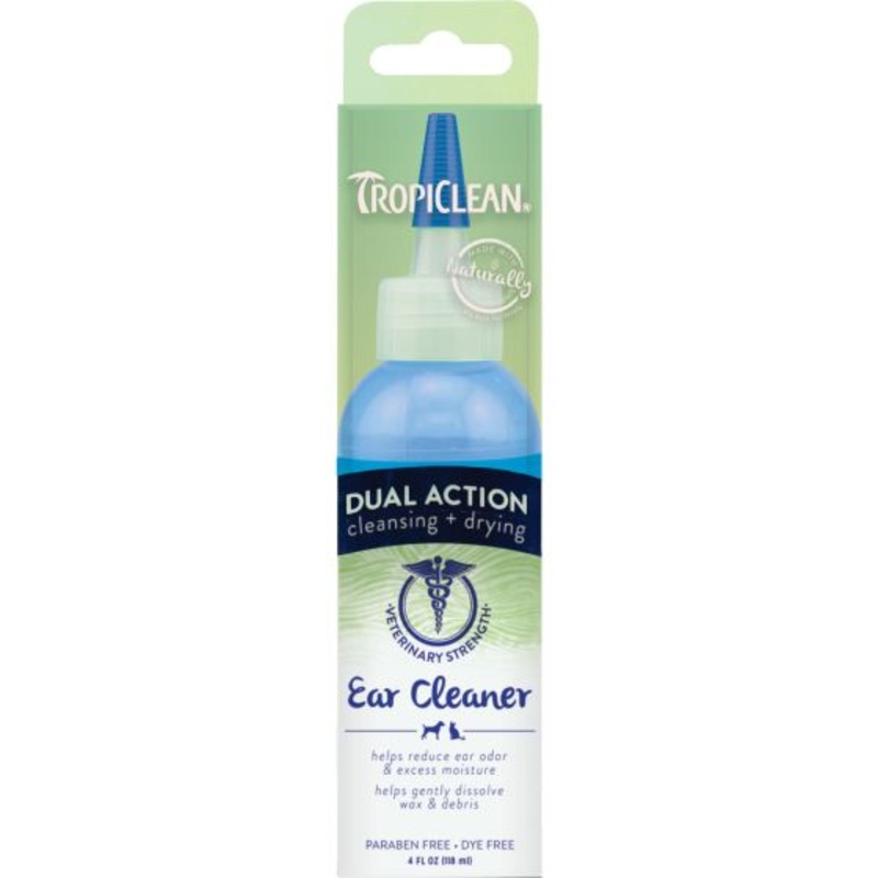 TROPICLEAN DUAL ACTION EAR CLEANER