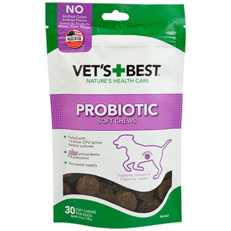VETS BEST PROBIOTIC SOFT CHEWS